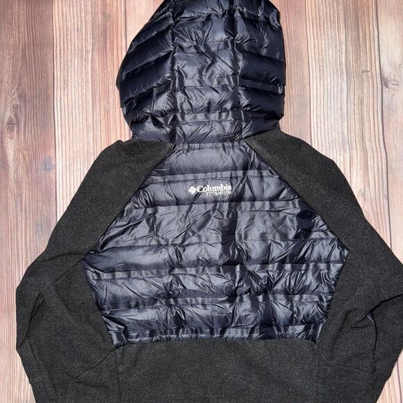 Women’s Columbia Snowfield Down Hybrid Titanium Large Jacket - Picture 8 of 9